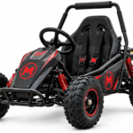 Moozgo Blaze 125cc Youth Go-Kart, Off-Road Kids Buggy, Black/Red