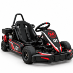 Moozgo Apex 212cc Racing Go-Kart #01, Track Edition, Black/Red