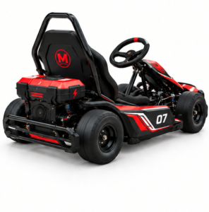 Moozgo Apex 212cc Racing Go-Kart #07, Track Edition, Red/Black - Image 3