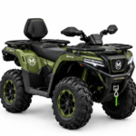 Moozgo Ranger 570 2-Up 4x4 Utility ATV with EPS and Winch, Green