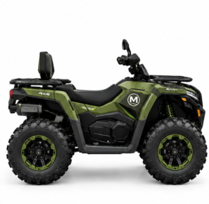 Moozgo Ranger 570 2-Up 4x4 Utility ATV with EPS and Winch, Green - Image 2