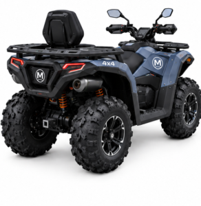 Moozgo Ranger 570 2-Up 4x4 Utility ATV with EPS and Winch, Slate Blue - Image 3