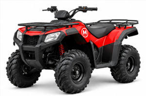 Moozgo Fury 250cc Sport ATV, Red/Black