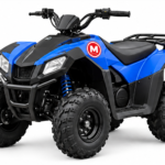 Moozgo Cub 125cc Youth ATV with Parental Controls, Blue
