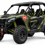 Moozgo Viper Sport 1000 4-Seat UTV, Army Green