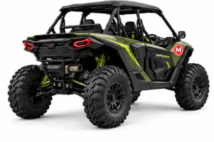 Moozgo Viper Sport 1000 4-Seat UTV, Army Green - Image 3