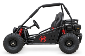 Moozgo Trailblazer 125cc 2-Seat Off-Road Go-Kart, Black/Red - Image 2