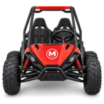 Moozgo Rebel 200cc 2-Seat Off-Road Go-Kart, Red/Black