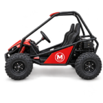 Moozgo Rebel 200cc 2-Seat Off-Road Go-Kart, Red/Black - Image 3
