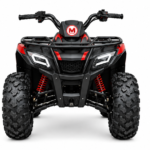 Moozgo Trek-E 72V Electric ATV, Red/Black