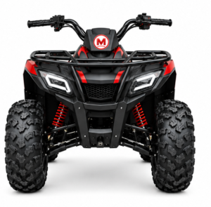 Moozgo Trek-E 72V Electric ATV, Red/Black