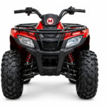 Moozgo Fury 200cc Sport ATV, Red/Black